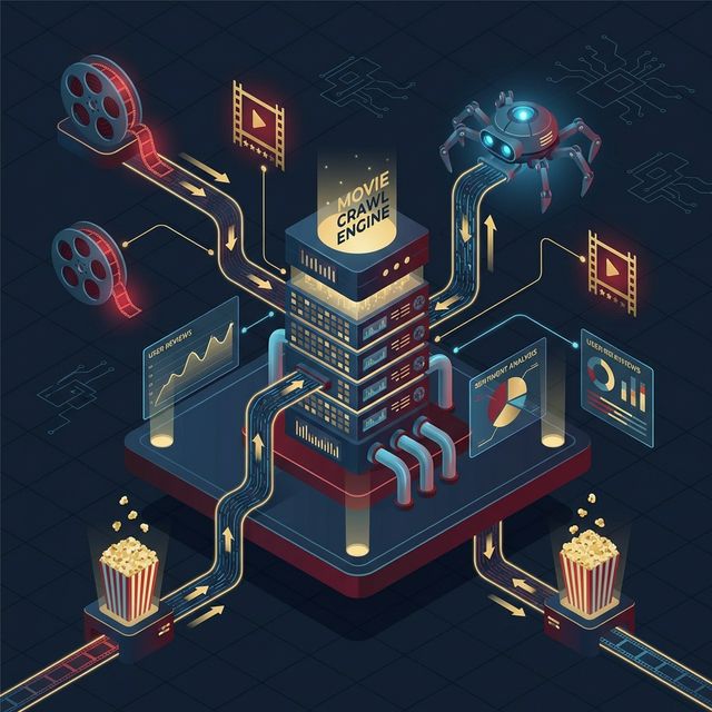 映画レビューサイト Crawlエンジン開発